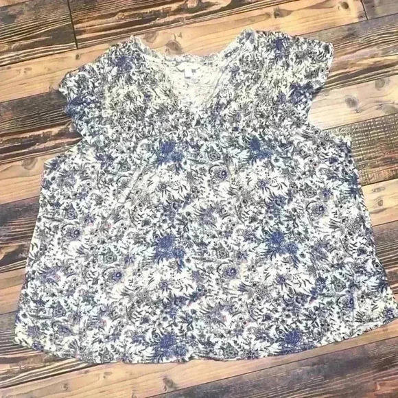 Lucky Brand blouse size XLARGE - Picture 1 of 4